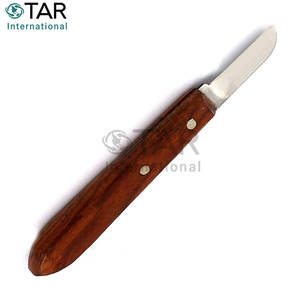 Cuchillo de laboratorio dental de 6 pulgadas 7R para mezclar y modelar yeso y alginato, de acero inoxidable, doble punta, herramienta profesional de calidad superior. - Product Image 3