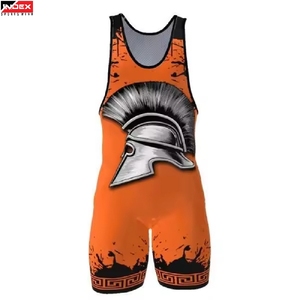 Singletes de Lucha Libre para Hombre, Más Vendidos, con Logotipo Personalizado, Ajuste Atlético, Tela Resistente, Uniforme Deportivo para Entrenamiento de Lucha Libre - Product Image 1