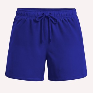 Pantalones Cortos para Hombre, de Color Sólido, de Secado Rápido, con Cordón Ajustable, Cintura Media, Casuales, de Punto, de Poliéster, Hechos a Medida, Relajantes - Product Image 1