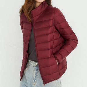 Wholesale Custom <b>Women</b>’s <b>Padded</b> Puffer Jacket, Slim Fit Quilted <b>Winter</b> <b>Coat</b> with Stand Collar, Lightweight Warm Jacket OEM - Product Image 4