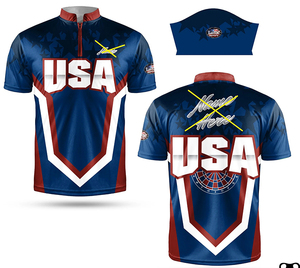 Camiseta de Béisbol con Cierre de 1/4 para Hombre, Jersey Regular, Logotipo Personalizado, Camisetas Lisas de Alta Calidad - Product Image 3