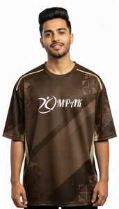 เสื้อยืดโอเวอร์ไซส์พิมพ์ลายซับลิเมชั่น แฟชั่นลำลองแนวสตรีทสำหรับผู้ชาย - Product Image 2