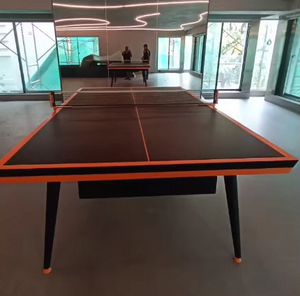 Table de ping-pong design avec tiroir, table de tennis de table haut de gamme pour maisons de luxe, hôtels et zones de loisirs - Product Image 3