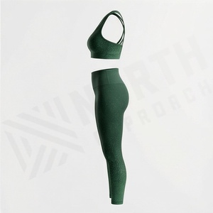 Conjunto de Yoga para Mujer, Sublimado con Estampado Tie Dye, Sexy, de Secado Rápido, Ropa Deportiva Activa, Transpirable, para Gimnasio y Entrenamiento - Product Image 3