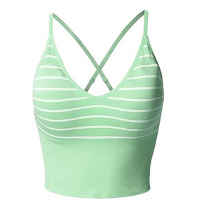 เสื้อชั้นในกีฬาแบบ Racerback สำหรับผู้หญิง ดีไซน์สายรัด ไร้โครงเสริมฟองน้ำ ระบายอากาศได้ดี เหมาะสำหรับออกกำลังกาย ฟิตเนส ยิม ขายส่งในสหรัฐอเมริกาและยุโรป รุ่นยอดนิยมปี 2026 - Product Image 1