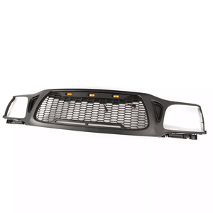 Griglia Anteriore Nero Opaco con Luci LED Ambra per Tacoma 2001-2004, Luci Decorative per Auto - Product Image 6