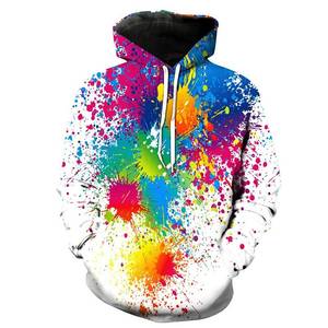 Sudadera con Capucha Extra Grande para Hombre, Estampado Galáctico en Blanco y Negro, Sublimación, Poliéster, Ropa Casual de Otoño - Product Image 6