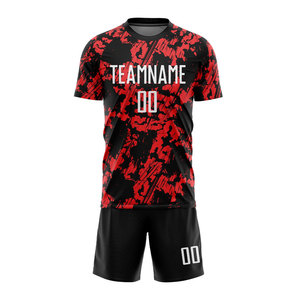Vente en gros usine – Nouveaux ensembles de maillots de football personnalisés 2025/2026 – 100 % polyester, écologiques, légers, coupe-vent et respirants - Product Image 3