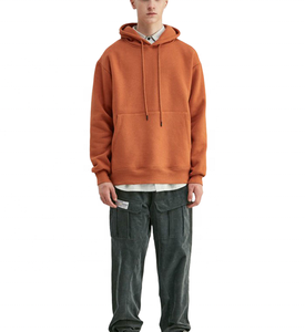 100% coton polaire à capuche Logo personnalisé broderie XS taille tissu éponge longue fermeture éclair conception mélangé grande taille Option hiver imprimer - Product Image 3