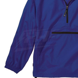 Trendy Men Half Zip Windbreaker <b>Jacket</b> Fashion Outdoor Coat Custom Logo Men Windbreaker Half <b>Zipper</b> <b>Jacket</b> - Product Image 4