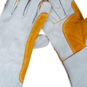 Guantes de Seguridad Industriales Largos 2026, Resistentes a Cortes, de Piel de Vaca, para Hombre, con Logotipo Personalizado, Hechos en Pakistán - Product Image 3