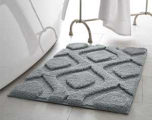 Alfombra de Baño Personalizada de Color Sólido, Absorbente de Agua, de Microfibra, con Base Antideslizante de TPR - Product Image 1