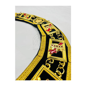 Masonic Chain <b>Collar</b> Premium <b>Metal</b> Design With Detailed Perfect For Formal Regalia Events Elegant Finish Durable Quality - Product Image 5