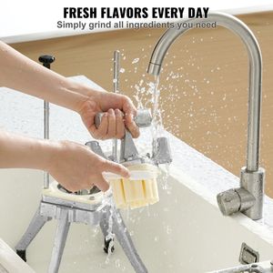 Coupe-légumes professionnel en acier inoxydable de qualité supérieure Kattex 1/4'' pour fruits, légumes et frites - Product Image 3