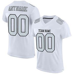 Sublimation <b>Custom</b> Football Jersey Personalized OEM Casual Style 100 Percent Polyester Fleece Team Name Number Printed Shirt - Product Image 3