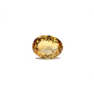 4 Carat Loose Citrine Gemstone for Fine Jewelry - Product Image 1
