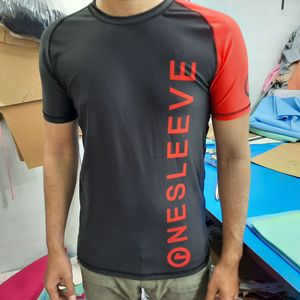 เสื้อยืดออกกำลังกายแบบเรียบคุณภาพพรีเมียมสำหรับผู้ชาย เสื้อรัดกล้ามเนื้อแขนยาวน้ำหนักเบา (S-6XL) - Product Image 1
