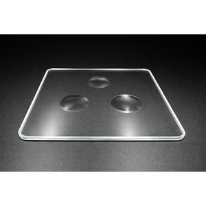 ฝาครอบกุญแจกระจกอิเล็กทรอนิกส์แบบมีร่องนำทางและแผงขัดเงาสัมผัสได้ OEM ODM - Product Image 6