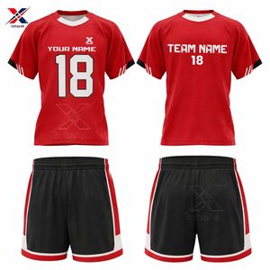 Maillots de football sportifs respirants à séchage rapide, imprimés numériquement, en tissu 100 % polyester léger de 180 grammes, anti-humidité - Product Image 3
