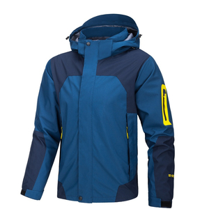 Chaqueta de Invierno para Hombre, Estilo Bomber, de Forro Polar, Cortavientos, Impermeable, Transpirable, de Secado Rápido, con Capucha, Estilo Urbano - Product Image 3