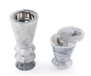 Designer Eco-Friendly Epoxy Resin Mubkhar Bakhoor Burner Premium Arabic <b>Incense</b> <b>Holder</b> for Spiritual Ramadan Decor - Product Image 4