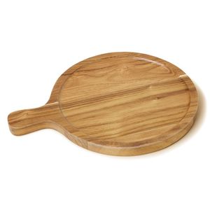 Planche à découper et plateau de service rustiques en bois naturel, faits à la main, planche en bois décorative de forme rectangulaire, épaisseur 2,0 cm, passe au lave-vaisselle - Product Image 3