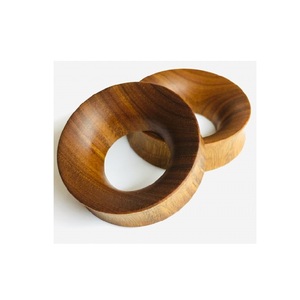 Ensemble d'anneaux de serviette en bois, accessoires décoratifs de table pour mariages, dîners, événements, restaurants, repas de fêtes et célébrations - Product Image 2