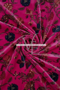 ชุดกิโมโนผ้ากำมะหยี่พิมพ์ลายดอกไม้สุดหรูสำหรับผู้หญิง ชุดลำลองฤดูร้อนที่เป็นมิตรกับสิ่งแวดล้อม ระบายอากาศได้ดี พร้อมลวดลายดอกไม้แบบดั้งเดิม - Product Image 5