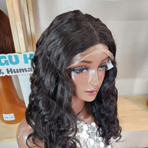 Perruque Lace Front HD 5x5 de 22 pouces, Cheveux Humains Vierges Bruts Vietnamiens, Sans Colle, Double Drawn, Transparente, Ondulée, Toutes Couleurs - Product Image 3