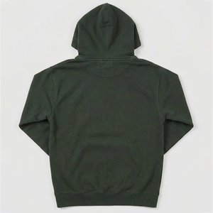 Sudadera con Capucha para Mujer al por Mayor con Logotipo Personalizado, Verde, de Algodón y Felpa, con Bolsillos, Estampado de Logotipo Frontal, Ropa de Otoño, Estilo Urbano - Product Image 2