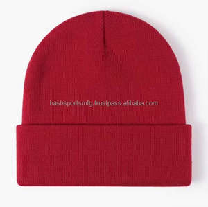 Bonnet d'hiver en tricot pour adulte, unisexe, broderie 3D/plate, logo personnalisé, doux, chaud, coloré, décontracté, avec revers, pour les voyages/le travail, homme/femme - Product Image 3