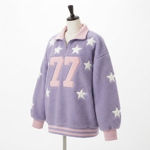 เสื้อสเวตเชิ้ตพิมพ์ลายสีดำ 98 สำหรับผู้หญิง ปกพับลง แขนยาว สวมใส่สบายๆ ในฤดูใบไม้ร่วง - Product Image 4