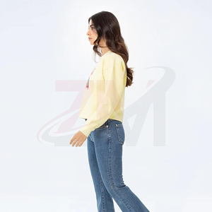 เสื้อสเวตเชิ้ตคอกลมพิมพ์ลาย เสื้อผ้าลำลองน้ำหนักเบาสำหรับการเดินทางและการผจญภัยกลางแจ้ง เสื้อสเวตเชิ้ตพิมพ์ลายแฟชั่นสำหรับผู้หญิง - Product Image 3