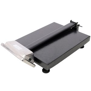 เครื่องชั่งแพลตฟอร์มตั้งพื้นระบบดิจิทัลสำหรับ660lbs น้ำหนัก0.1ปอนด์และแม่นยำพร้อม LB/kg Tare เครื่องคำนวณราคาเครื่องชั่งสีดำ - Product Image 5