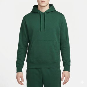 Sweat-shirts à capuche en molleton chaud d'hiver 100% coton de haute qualité, personnalisés pour hommes, épais, avec patch brodé - Product Image 2