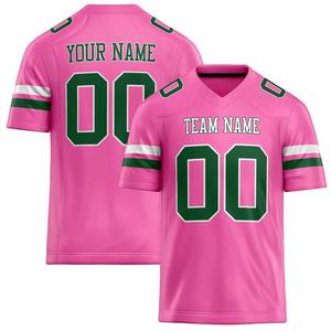Custom Made American Football Jersey 100% Polyester Heat-Transfer Printed 3D <b>Pattern</b> Quick Dry Breathable Plus Size Unisex - Product Image 4