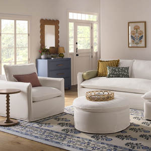 Rattan Flat Wall <b>Mirror</b> - Product Image 3