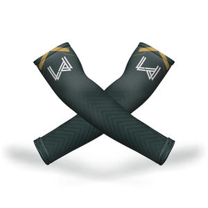 Men's Heat Transfer Printed Camo Long Sports <b>Compression</b> <b>Sleeves</b> with <b>Arm</b> Support Breathable Polyester Fabric for Gym & Fitness - Product Image 1