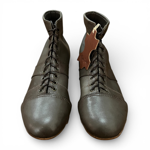 Botas de fútbol y rugby de cuero 100% vacuno vintage, ligeras, con alta transpirabilidad, estilo retro clásico - Talla UK9 - Product Image 5