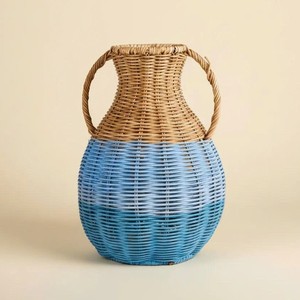 Artisanal Character Rattan Vase Charming Decorative Vase <b>Flower</b> <b>Display</b> And Home Decor - Product Image 2
