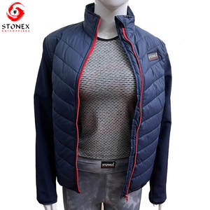 Chaqueta Acolchada Unisex de Alta Calidad con Logotipo Personalizado OEM, Cuello Redondo, Invierno, Ecológica, Impermeable, 100% Poliéster, Posición del Logotipo Personalizada - Product Image 2