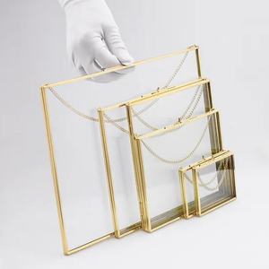 Rectangular Metal <b>Table</b> Number Frame With Floral Design Tabletop <b>Display</b> For Weddings And Events - Product Image 3