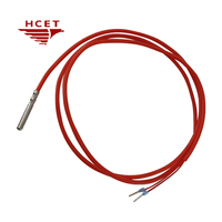 Sonde de capteur de température haute précision PT100 PT1000 RTD 3 fils 4 fils résistance platine pour équipement industriel