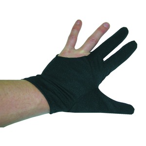 Guantes profesionales de billar para jugadores, guantes de billar con control suave del taco, guantes antideslizantes de ajuste cómodo, guantes de tres dedos - Product Image 3