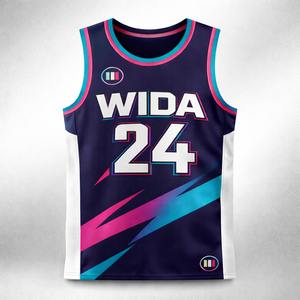 Débardeur de basketball personnalisé imprimé, respirant, style décontracté pour homme, séchage rapide – Meilleure vente - Product Image 2