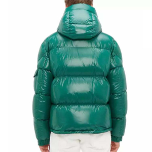 2026 Men's Designer Heavy Canvas Hooded Oversized Stand Collar Puffer Jacket New <b>Bubble</b> <b>Coat</b> for Winter - Product Image 6