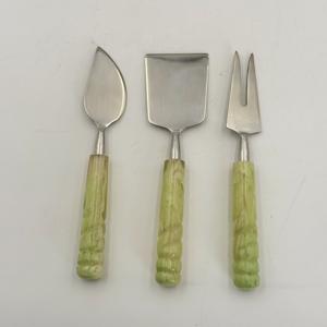 Juego de 3 Utensilios de Acero Inoxidable para Queso, los Mejores Regalos de la India al Precio Más Bajo - Product Image 1