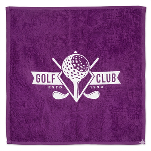 Toalla de Rally Sublimada a Todo Color Hecha en EE. UU. - 11 "   X 18 "   y hecho con una mezcla de 55% microfibra de poliéster/45% polietileno - Product Image 1