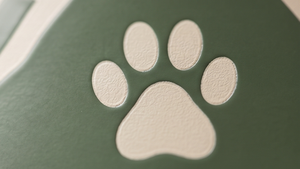 Gamelle pour chien en acier inoxydable émaillé vert olive OEM avec base antidérapante Mountain Paw pour l'alimentation et l'eau des animaux domestiques - Product Image 5
