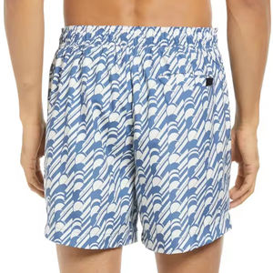 Trajes de Baño Oem 2026 con Logotipo Personalizado, Trajes de Baño de Diseñador para Hombre, Shorts de Playa Tonal Palm Beach - Product Image 2